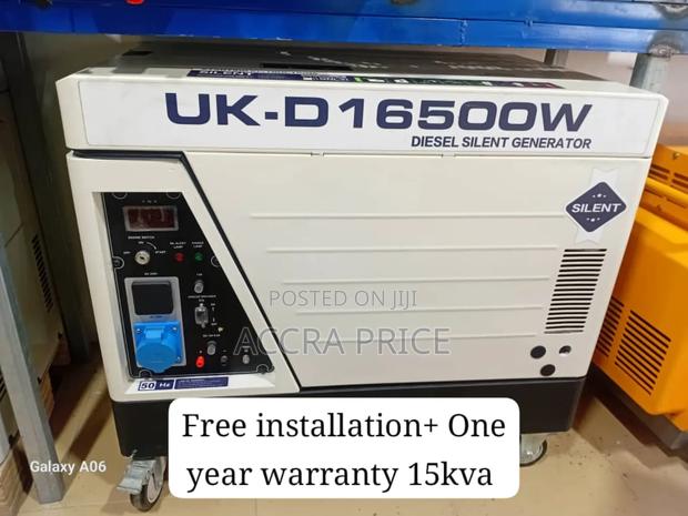 Powergrid Solution Silent 15kva Uk-D Diesel Gen Silent · Photo 1