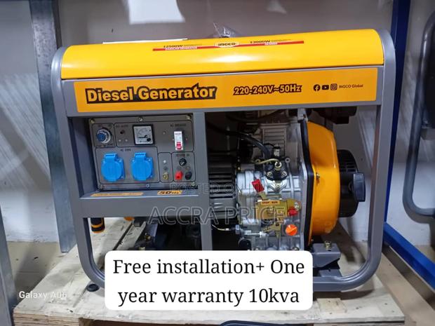 Powergrid Solution Silent 10kva Ingco Petrol Gen Silent · Photo 1