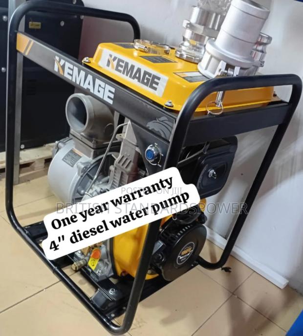 Optimised Fuel Consumption 4 Inches Diesel Water Pump · Photo 1
