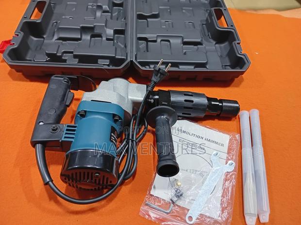 Ecoolmax 220v 50/60hz 1100w Demolition Hammer Impact Titan · Photo 1