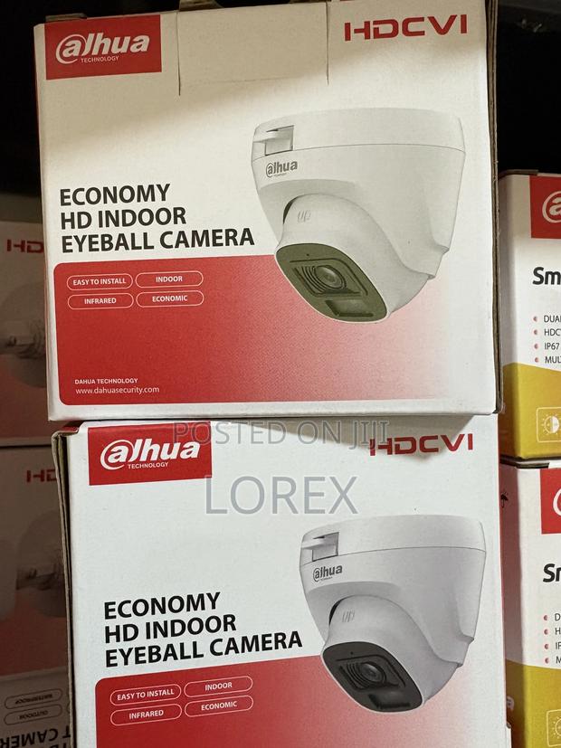 Dahua 2mp Ir Hdcvi Fixed-Focal Eyeball Camera Dh-Hac-T5e20p · Photo 2