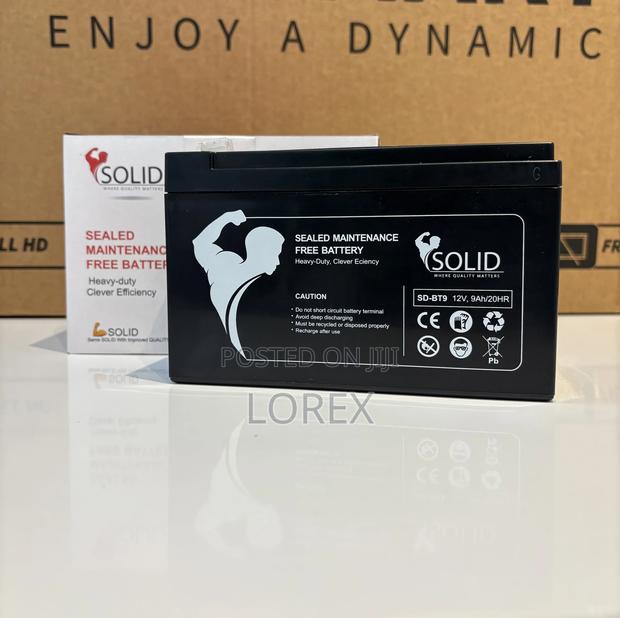 Solid Sealed 12v 9ah Ups Battery Led Acid · Photo 2
