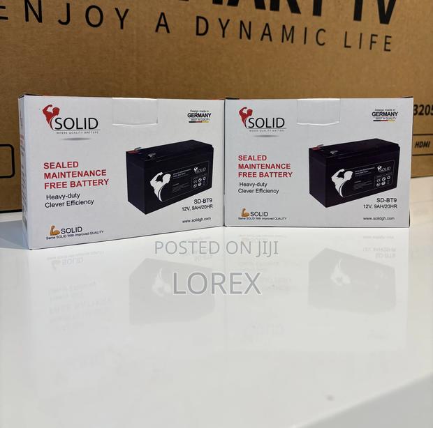 Solid Sealed 12v 9ah Ups Battery Led Acid · Photo 1