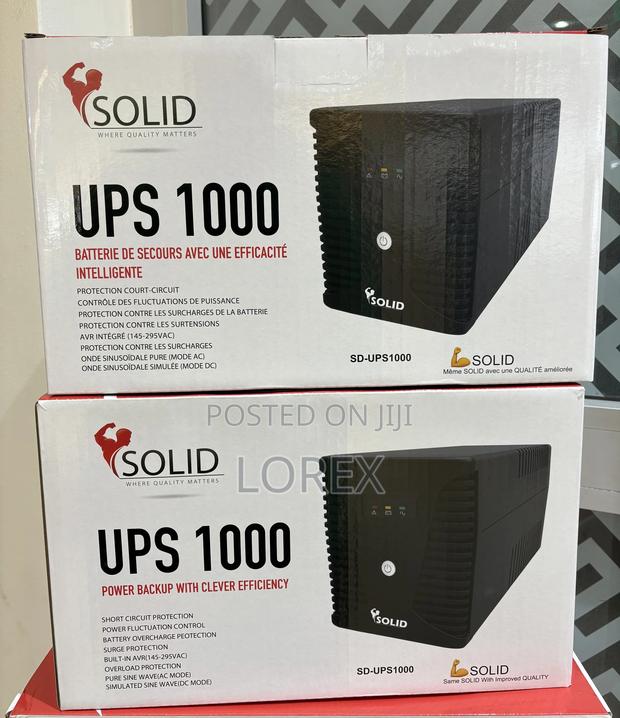 Solid Ups 1000va (1kva) With Avr Sd-Ups1000 · Photo 2