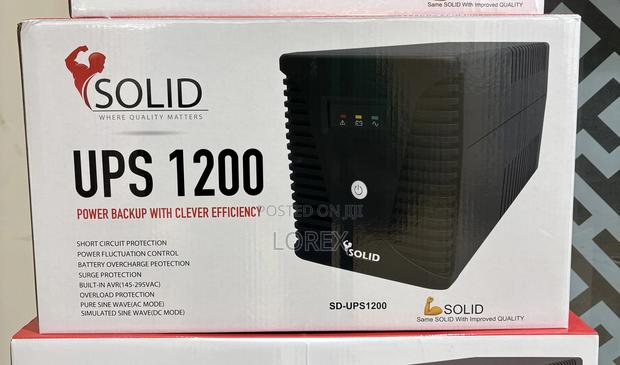 Solid 1200va Ups With Avr Sd-Ups1200 · Photo 1