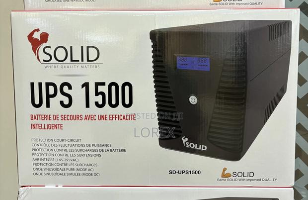 Solid Ups 1500va With Avr Sd-Ups1500 · Photo 1