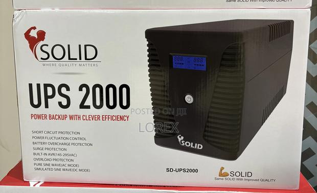 Solid 2000va (2kva) Ups With Avr Sd-Ups2000 · Photo 1