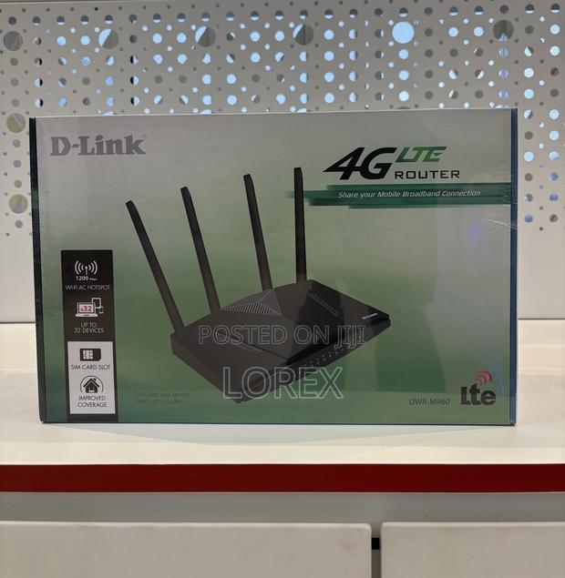 D-Link D-Link DWR-M960 Universal 4g Lte Router 1200mbps · Photo 1
