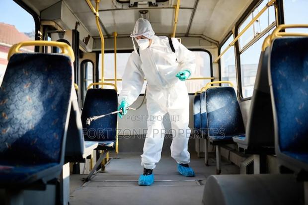 Ghana Buses Fumigation With Cleantex · Photo 2