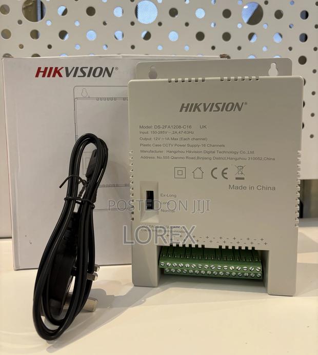 Hikvision CCTV Power Supply 16ch 20amps · Photo 2