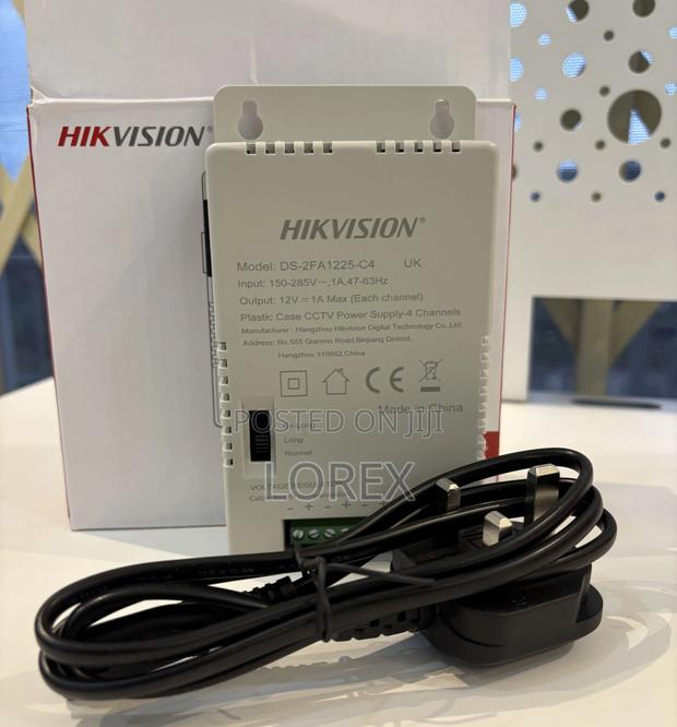 Hikvision Power Supply 4ch 5amps Ds-2fa1225-C4 · Photo 2