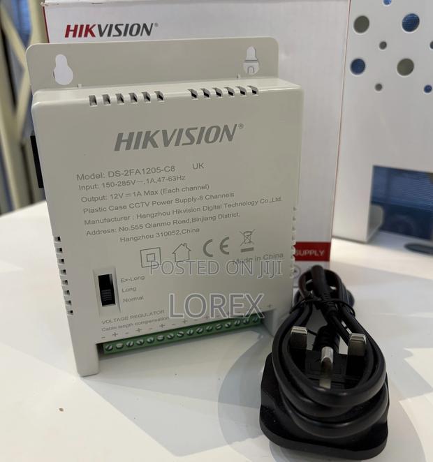 Hikvision Power Supply 8ch 10amps Ds-2fa1205-C8 · Photo 1