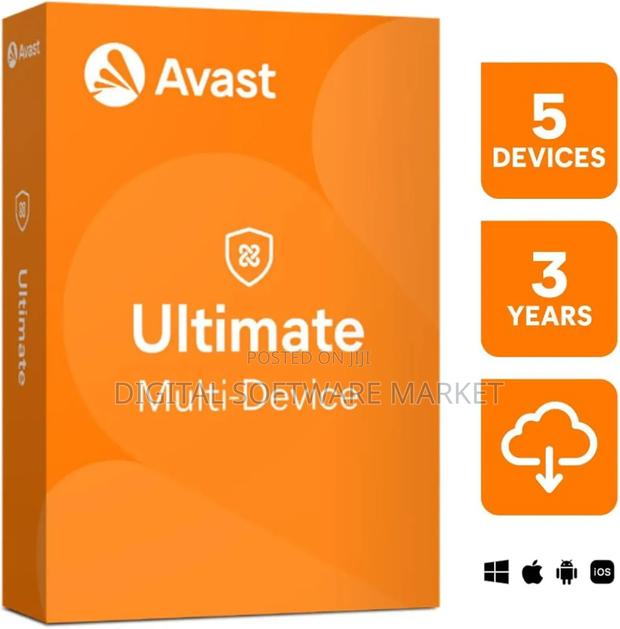 Avast Ultimate Suite 5 Device 1 Year Windows/Mac/Android/Ios · Photo 1