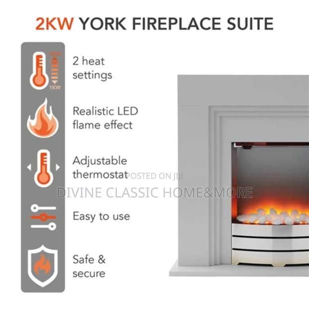 Warmlite Room Heater With Realistic Led Flame · Photo 7