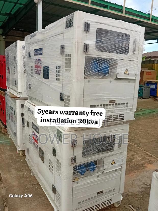 Silver Flow 20kva Perkins 20kva Diesel Perkins Generator · Photo 1