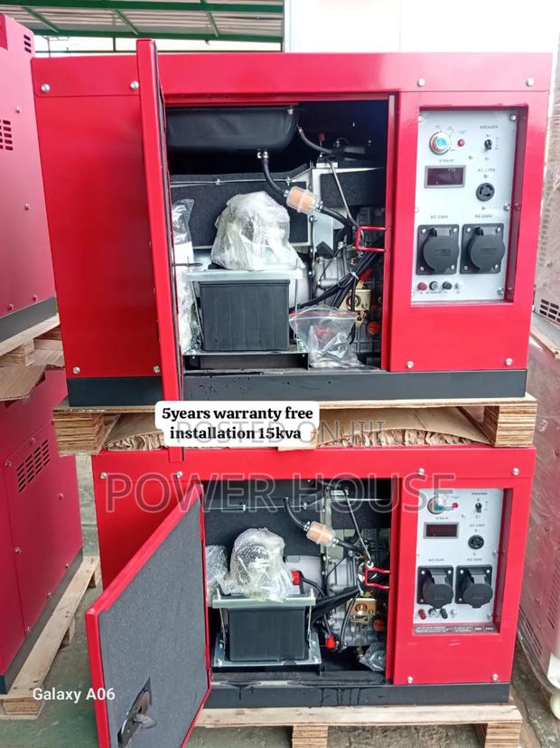 Solara Amp Honda Generator 15kva 16500watts 15kva 16500watt · Photo 1