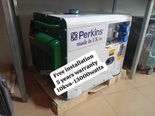 Perkins Sustainable 10kva Silent Diesel Generator Perkins · Photo 1