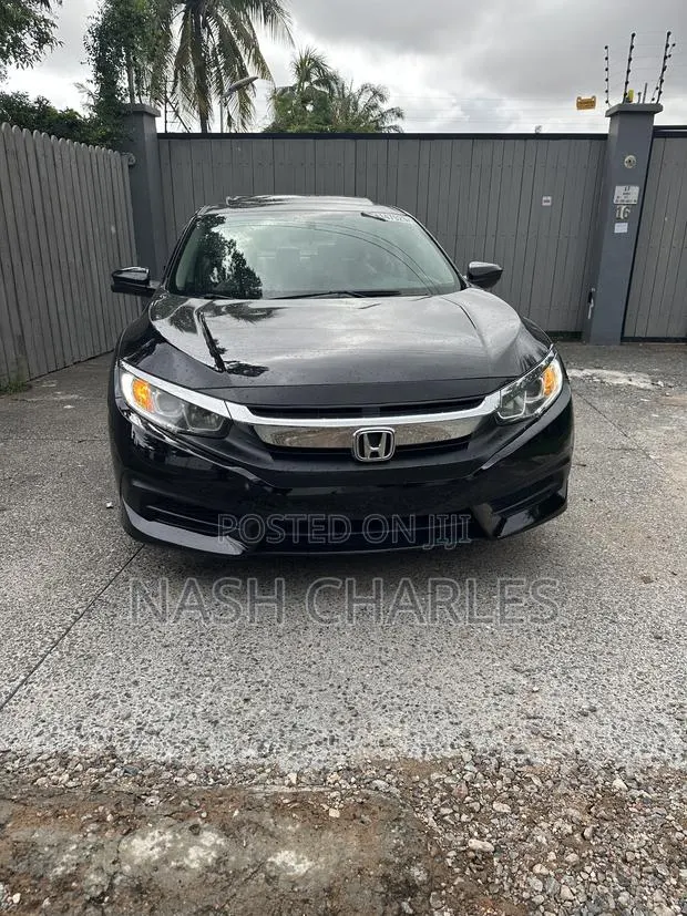Honda Civic EX Sedan 2018 Black