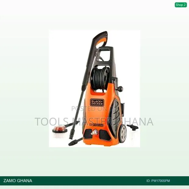 Black Decker Car Wash Mach 130 Bar - Pw1700spm · Photo 1