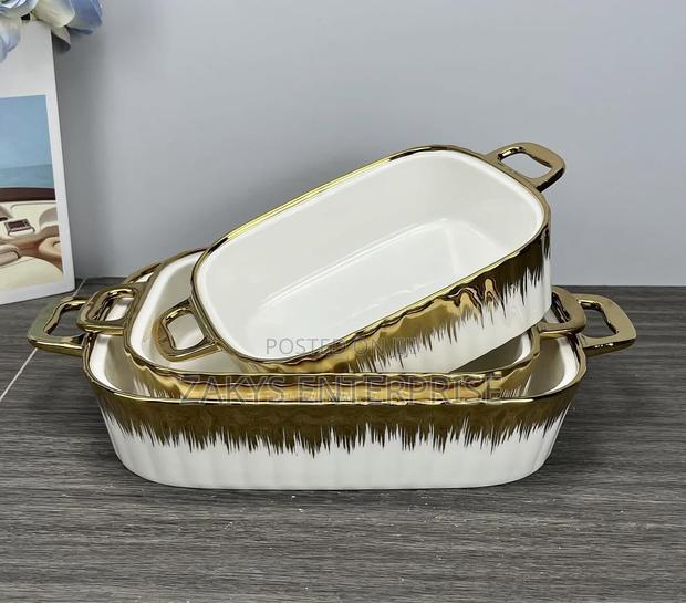 Ceramic Serving Dishes 3pcs · Photo 2