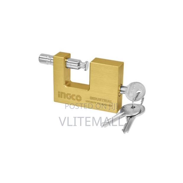Heavy Duty Brass Block Padlock 60mm · Photo 1