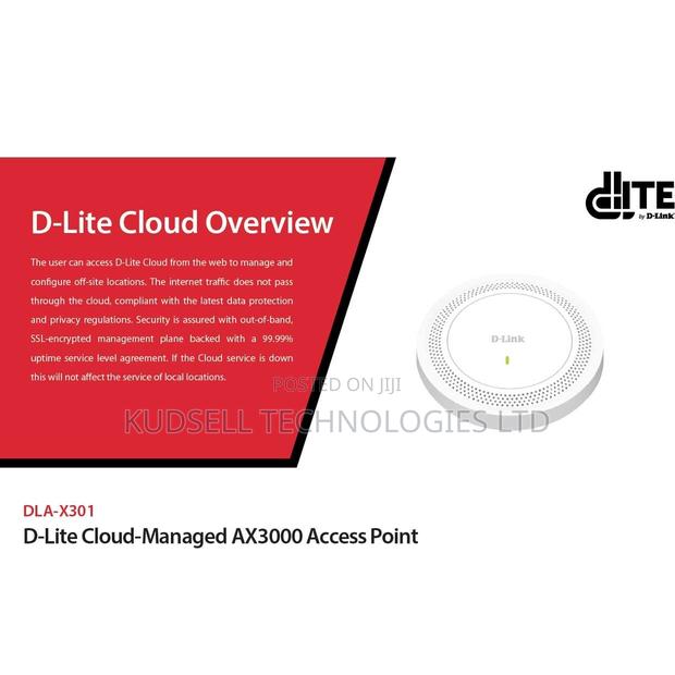 Dla-X301 D-Lite Cloud-Managed Ax3000 Access Point · Photo 1