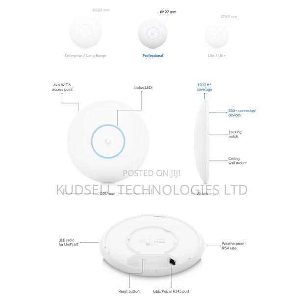 Unifi U6 Pro Wifi 6 Access Point · Photo 1