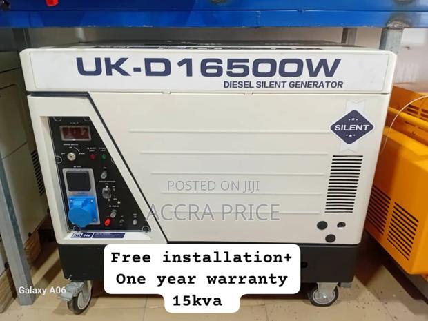 Power Crisis Solution 15kva Uk-D Diesel Gen Brit Uk-D · Photo 1