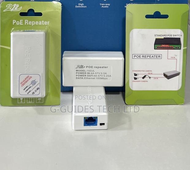 2-Port Poe Repeater, 2-Port Poe Extender 1-in 2-Out 250m · Photo 2