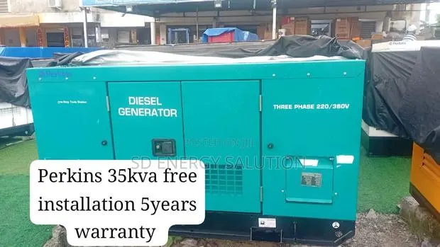 Perkins 35kVA Diesel Generator – Perfect for Businesses · Photo 1