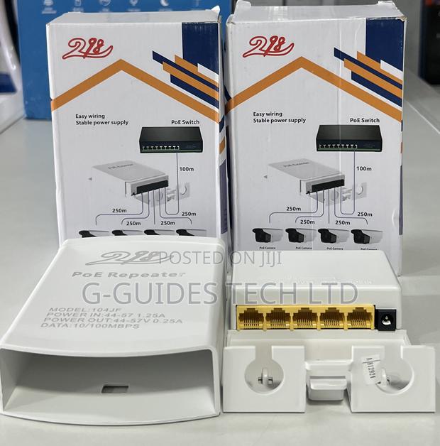 4-Port Poe Repeater, 4-Port Poe Extender 1-in 4-Out 250m · Photo 2