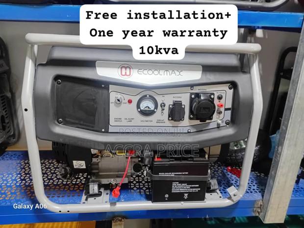 Energy King 10kva Ecoolmax Petrol Generator Petrol Gen · Photo 1