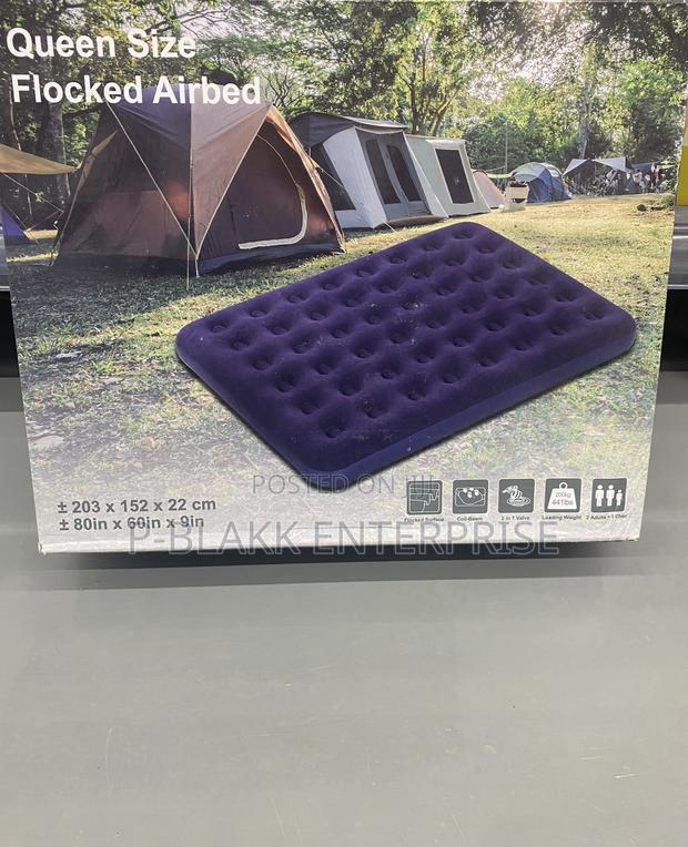 Inflatable Airbed Mattress Queen Size 203cm*152cm*22cm · Photo 1
