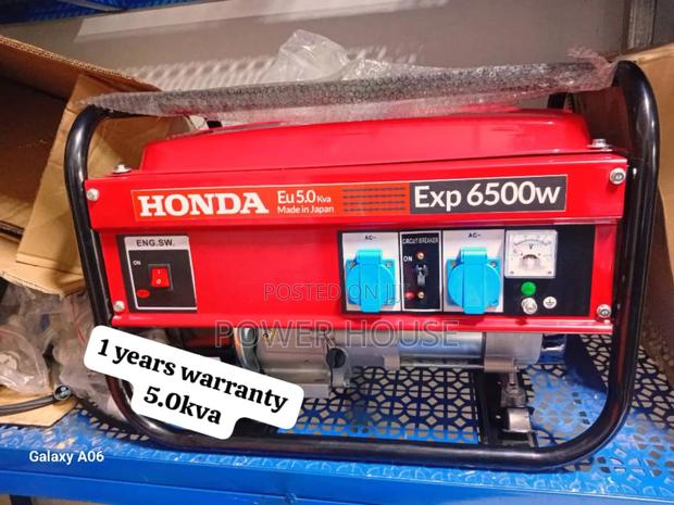 Titan Force Honda Petrol Generator 5.0 6500watts Generator · Photo 1