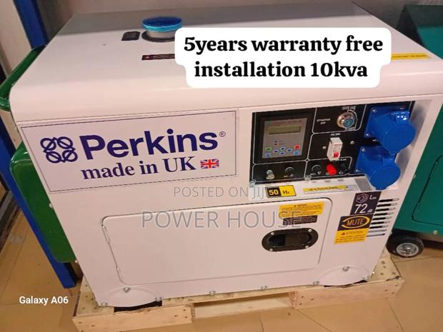 Titan Watts 10kva 13000watts Perkins Diesel Generator 10kv · Photo 1
