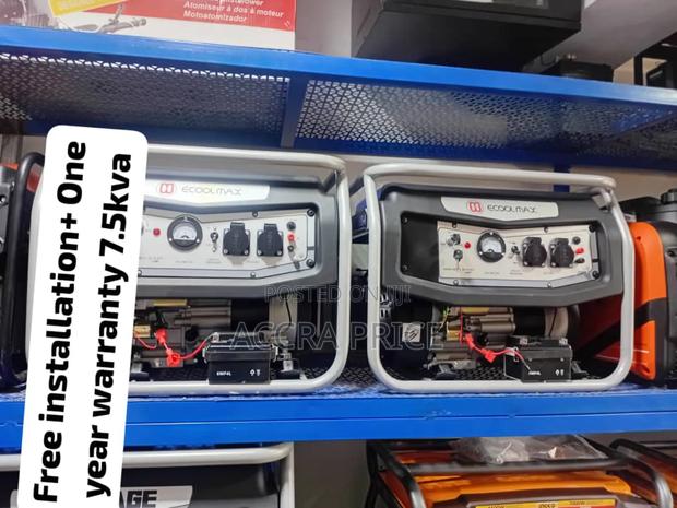 Power Wizard 7.5kva Ecoolmax Petrol Generator 8500watts · Photo 1