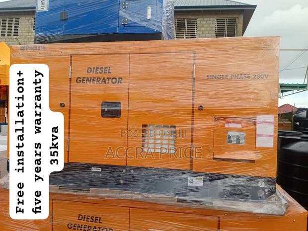 Power Wizard 35kva Perkins Diesel Generator 30000watts · Photo 1