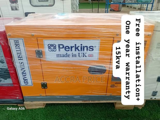 Power Wizard 15kva Perkins Diesel Generator 13000watts · Photo 1