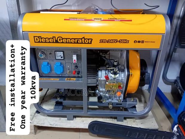 Power Wizard 10kva Ingco Diesel Generator 13000watts · Photo 1