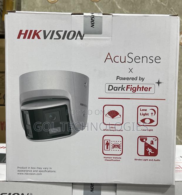 Hikvision 4mp Ip Camera Panoramic Fixed Turret Camera · Photo 1