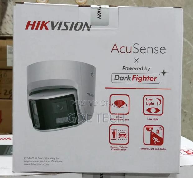 Hikvision 4mp Ip Panoramic Fixed Turret Network Camera · Photo 1