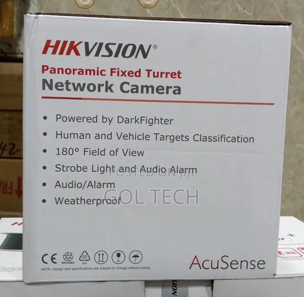 Hikvision 4mp Ip Panoramic Fixed Turret Network Camera · Photo 2