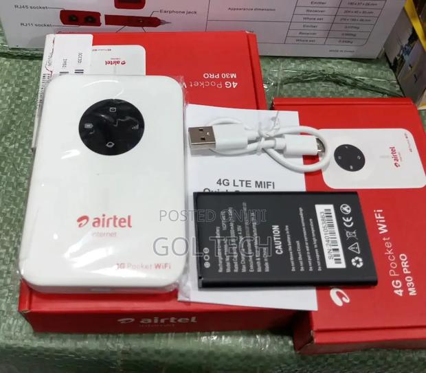Airtel 4g Universal Mini Router (Mifi) With Ethernet Port · Photo 1