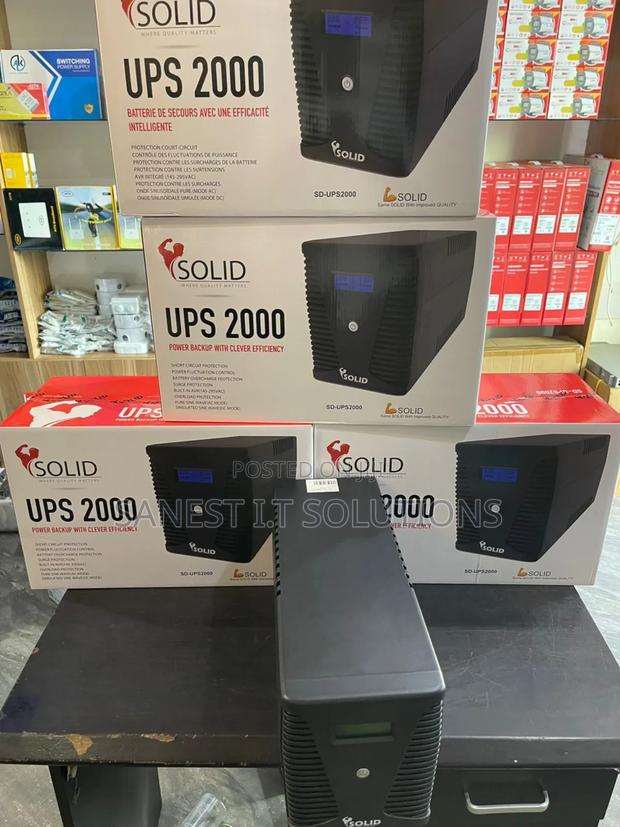 Ups 2000va Uninterrupted Power Supply With Led Display · Photo 1