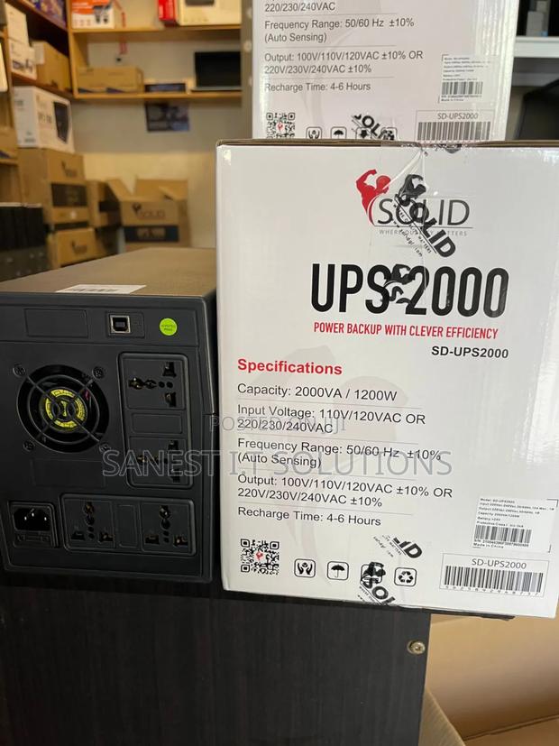 Ups 2000va Uninterrupted Power Supply With Led Display · Photo 3