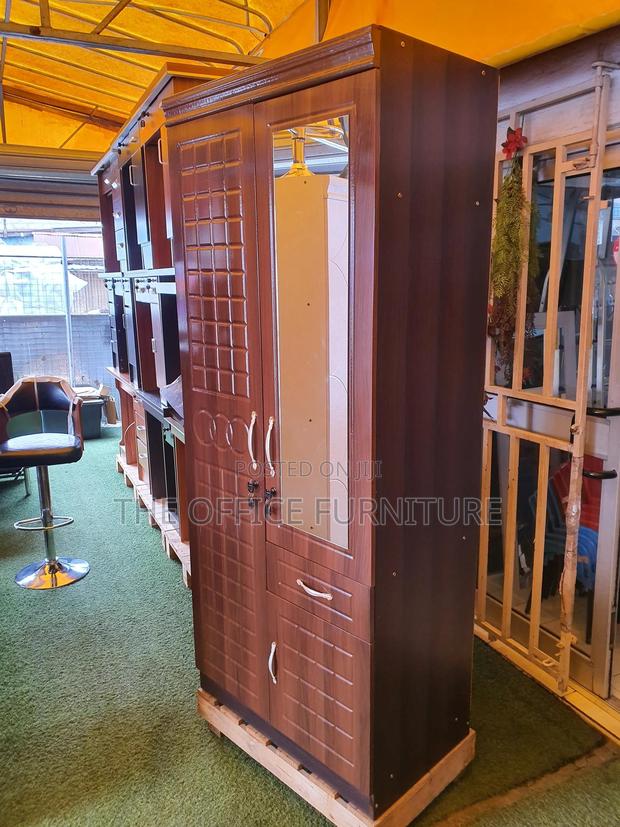 Two Doors Wardrobe(Brown) · Photo 1