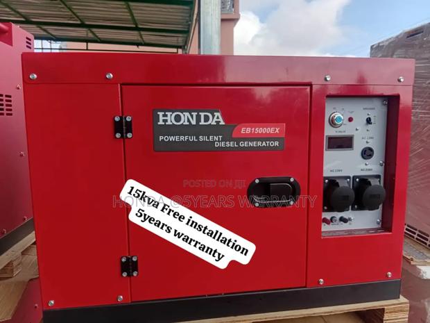 Select the Right Gen Honda 15kva 16500watt Diesel Generator · Photo 1
