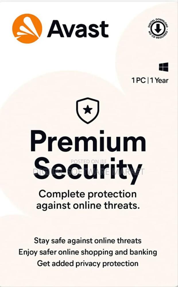 Avast Premium Security 1 Device 1 Year Windows/Mac/Etc · Photo 1