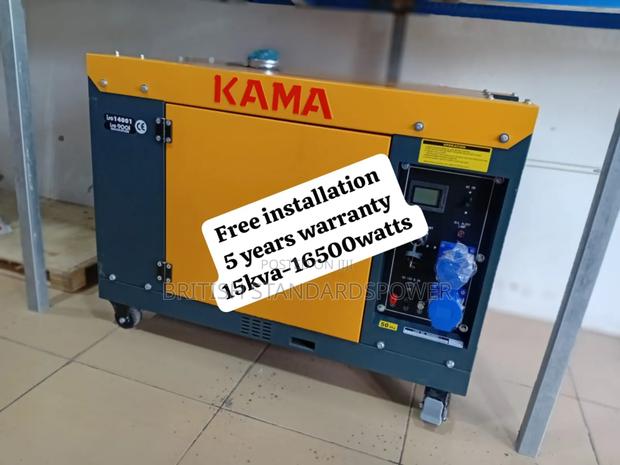 Spark Power Kama 15kva Silent Diesel Genset Kama · Photo 1
