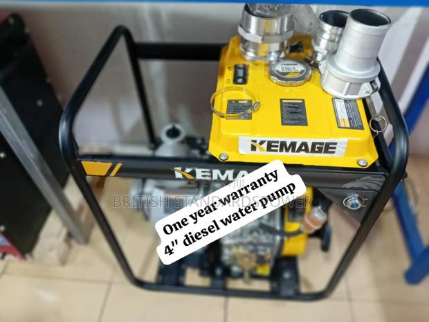 Profitable 4 Inches Kemage Diesel Water Pump · Photo 1